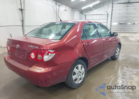 2005 Toyota Corolla Le из США, поврежденный, VIN 2T1BR32E75C492287